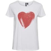 T-shirt Korte Mouw Pieces -