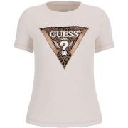 T-shirt Guess Ss Cn Leo Triangle Tee