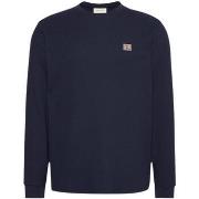 T-Shirt Lange Mouw Calvin Klein Jeans LS WAFFLE BADGE CREW LV040EM217