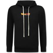 Sweater True Rise Oversized Hoodie Capuchon Dragon