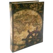 Manden en dozen Signes Grimalt Wereldkaart Boekendoos