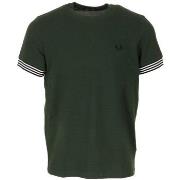 T-shirt Korte Mouw Fred Perry Striped Cuff