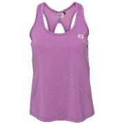 Top Iq T-shirt sans manches violet