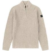 Trui Ecoalf Pull Drago en laine recyclée beige