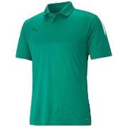 Polo Shirt Korte Mouw Puma Polo manches courtes teamLIGA Sideline Vert
