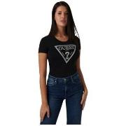 T-shirt Korte Mouw Guess W5RI11J1314JBLK