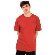 T-shirt Korte Mouw Vans T-shirt Rouge Off The Wall Clas