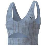 Top Puma Studio Printed Cropped