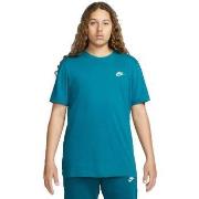 T-shirt Korte Mouw Nike T-shirt Sportswear Club bleu