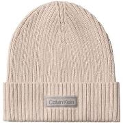 Muts Calvin Klein Jeans Patch Chunky Rib Cotton Beanie