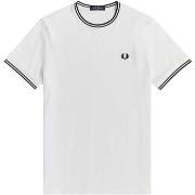 T-shirt Korte Mouw Fred Perry Fp Twin Tipped T-Shirt