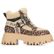 Enkellaarzen Buffalo Aspen Com Mid Warm Suede/Fur