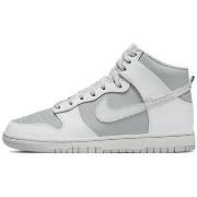 Hoge Sneakers Nike Dunk High Retro Grey White