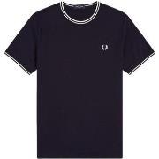 T-shirt Korte Mouw Fred Perry Fp Twin Tipped T-Shirt