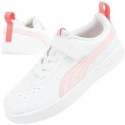 Lage Sneakers Puma Baskets Rickie AC Jr Blanc
