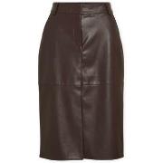Rok Vila Noos Dagmar Midi Skirt - Coffee Bean