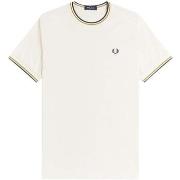 T-shirt Korte Mouw Fred Perry Fp Twin Tipped T-Shirt