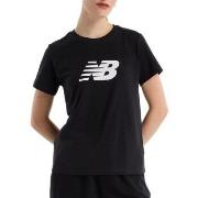 T-shirt Korte Mouw New Balance WT43582BK