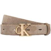 Riem Calvin Klein Jeans CK BUCKLE 25MM FIXED BELT SUEDE LV04F7079G