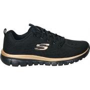 Lage Sneakers Skechers 12615-BKRG