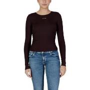 T-Shirt Lange Mouw Guess NAT RIB LS TOP V6RP08 KD932