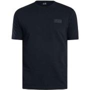 T-shirt Korte Mouw Emporio Armani EA7 T-shirt met logo op de achterkan...