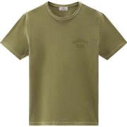 T-shirt Korte Mouw Woolrich -