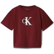 T-shirt Korte Mouw Calvin Klein Jeans Festive Graphic Ss T-Shirt