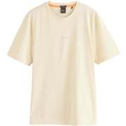 T-shirt Korte Mouw BOSS Relaxed Fit TChup T-Shirt Open Yellow