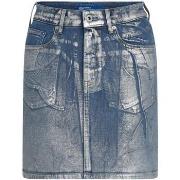 Rok Karl Lagerfeld KLJ Hr Coated Dnm Mini Skirt B1W12018