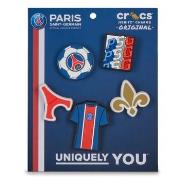 Schoenaccessoires Crocs PARIS ST GERMAIN 5PCK
