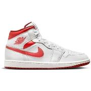 Hoge Sneakers Nike Jordan 1 Mid SE Dune Red