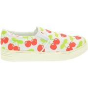 Lage Sneakers Jc Play SLIP ON-2 CHERRY WHITE