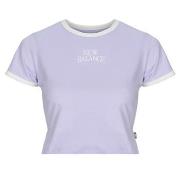 T-shirt Korte Mouw New Balance LINEAR HERITAGE RINGER TSHIRT