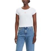 T-shirt Korte Mouw Calvin Klein Jeans A- WOVEN LABEL 2X2 R LV047C200G