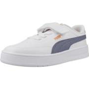 Lage Sneakers Puma 10002 Court Classic Clean Whtnvy