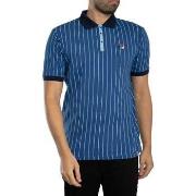 Polo Shirt Korte Mouw Fila BB1 Classic Vintage Gestreept Poloshirt