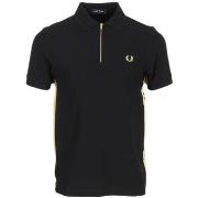 Polo Shirt Korte Mouw Fred Perry Stripe Tape Polo Shirt