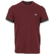 T-shirt Korte Mouw Fred Perry Twin Tipped Cuff T-Shirt