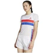 T-shirt Korte Mouw adidas T-shirt Adizero Retro