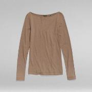 T-shirt G-Star Raw D22754 D266 BOAT SLIM-B743 DEEP VALNUT