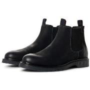 Enkellaarzen Jack &amp; Jones 12140924 LEYTON-PIRATE BLACK