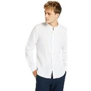 Overhemd Lange Mouw Timberland TB0A2DC11001 - KOREAN SHIRT-1001 - WHIT...