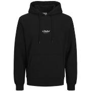 Sweater Jack &amp; Jones 12279516 JJESOHO SWEAT HOOD-BLACK