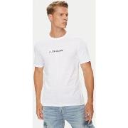 T-shirt Guess M4YI52 K8HM0 EMBRO TEE-G011 PURE WHITE