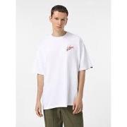T-shirt Vans VN000K42 BRUSH SCRIPT-KSF1 WHITE