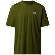 T-shirt The North Face NF0A87NR ESSENTIAL OVERSIZE-BRI1 WOODLAND