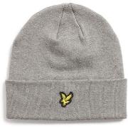 Muts Lyle &amp; Scott HE2313A COTTON BEANIE-T28 MID GREY MARL
