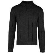 Polo Shirt Lange Mouw Bomboogie MM9313 KWC5 POLO-90 BLACK