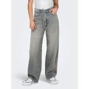 Jeans Only 15338246 ONLGIANNA MW STRAIGHT-DENIM GREY